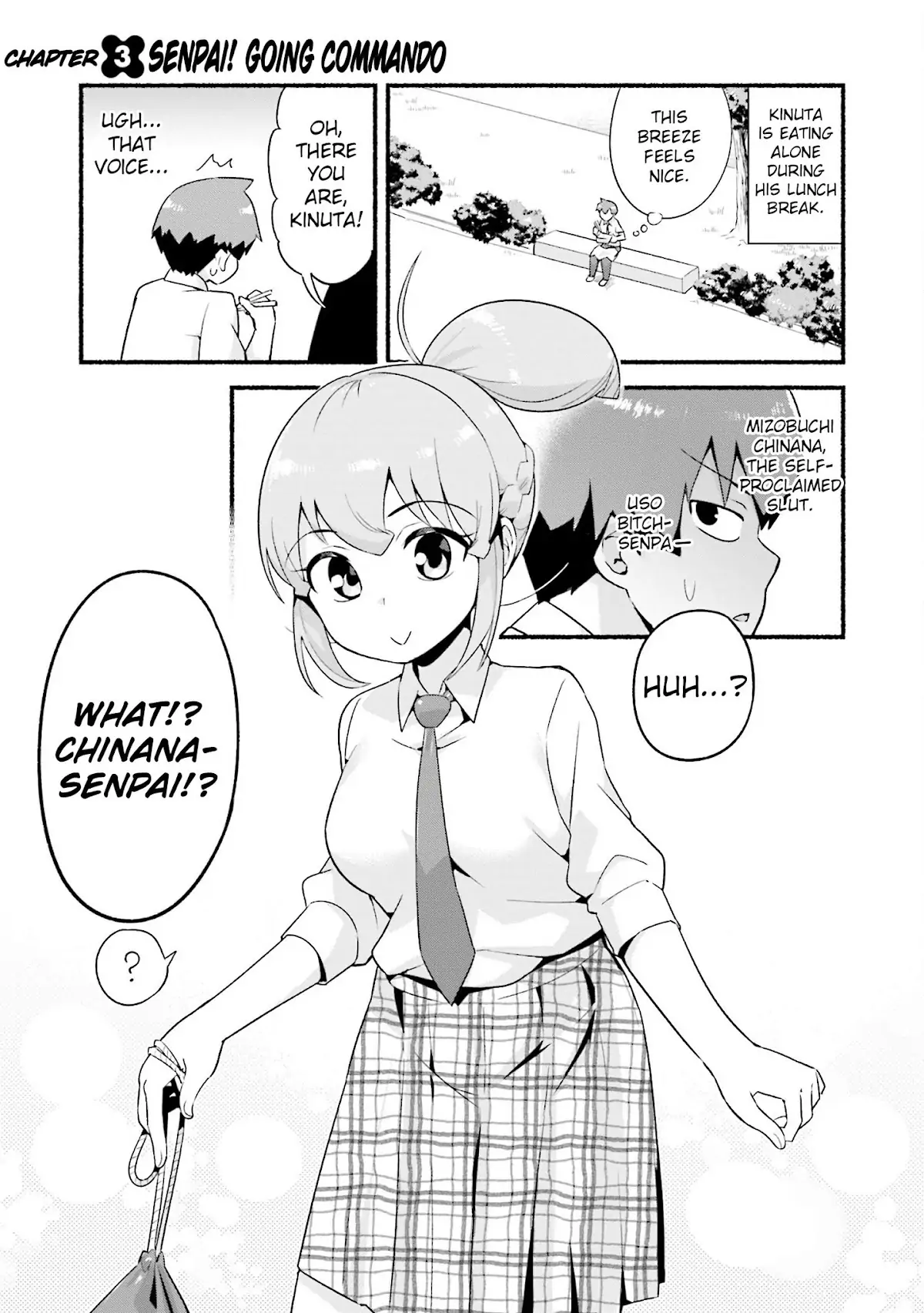 Uso-Bitch Senpai-Volume 1 Chapter 3